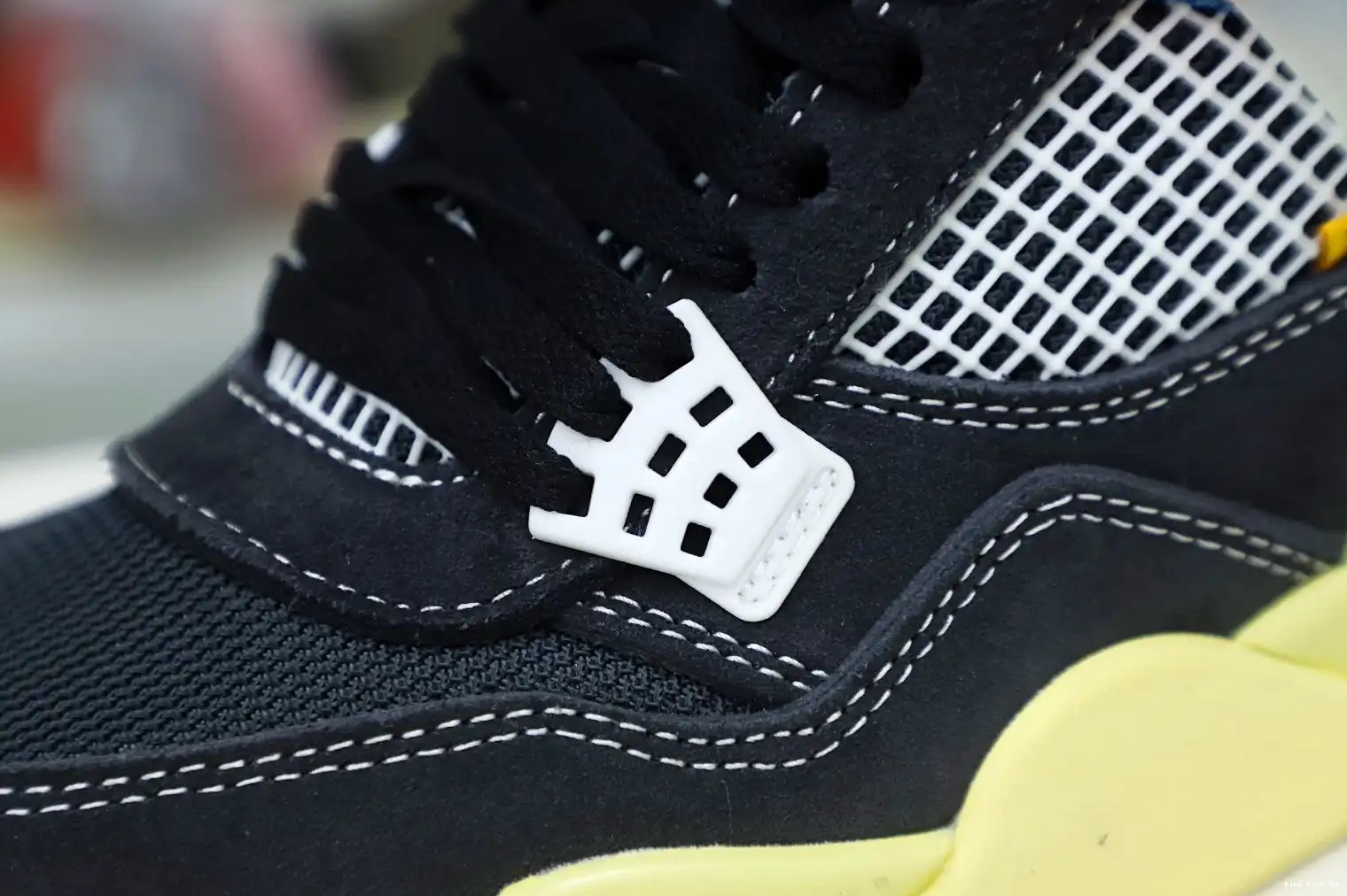 Kimikick LA 4 RETRO JORDAN AIR 'OFF X NOIR' UNION 0724